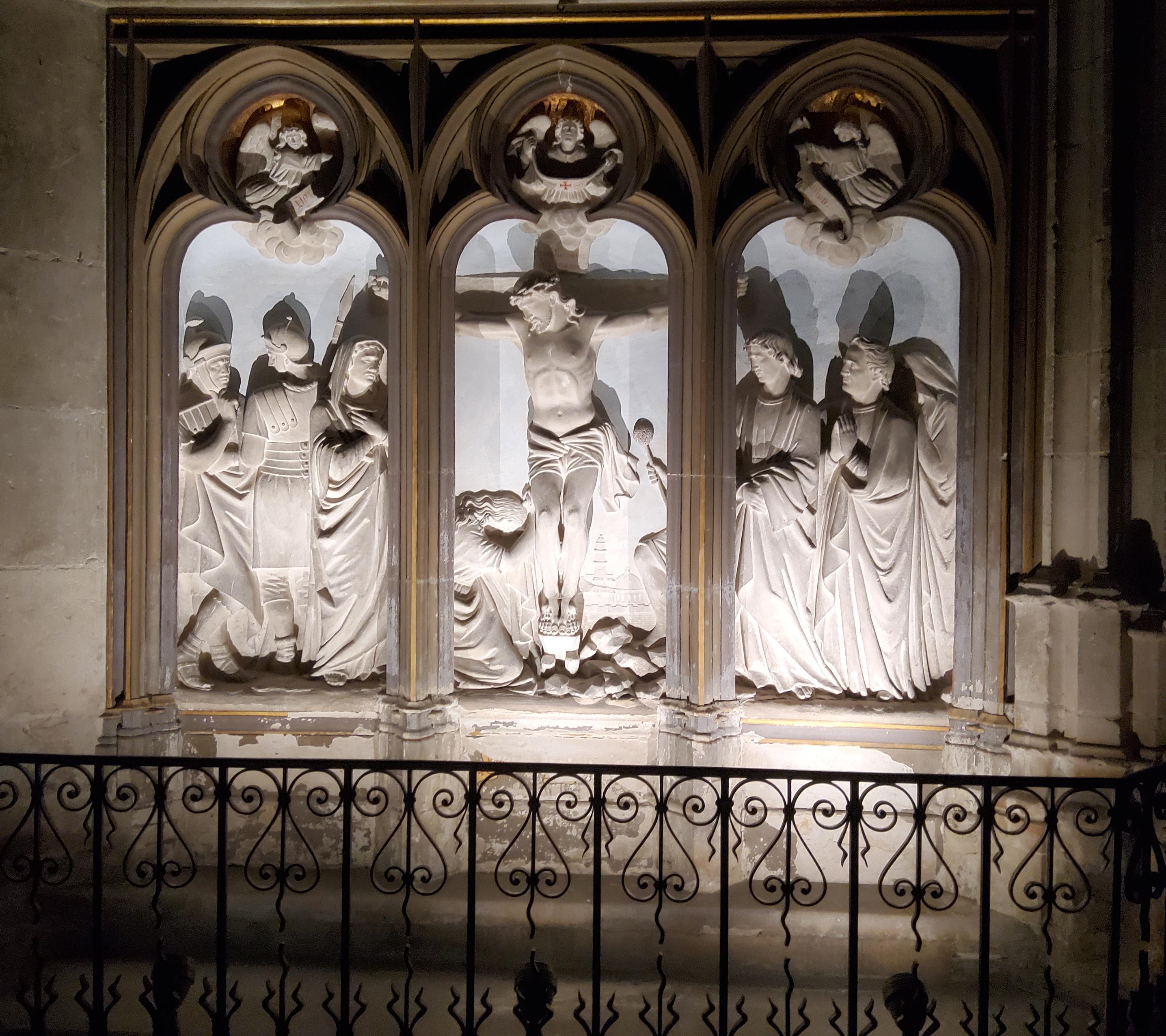 Sculpture en la cathédrale 