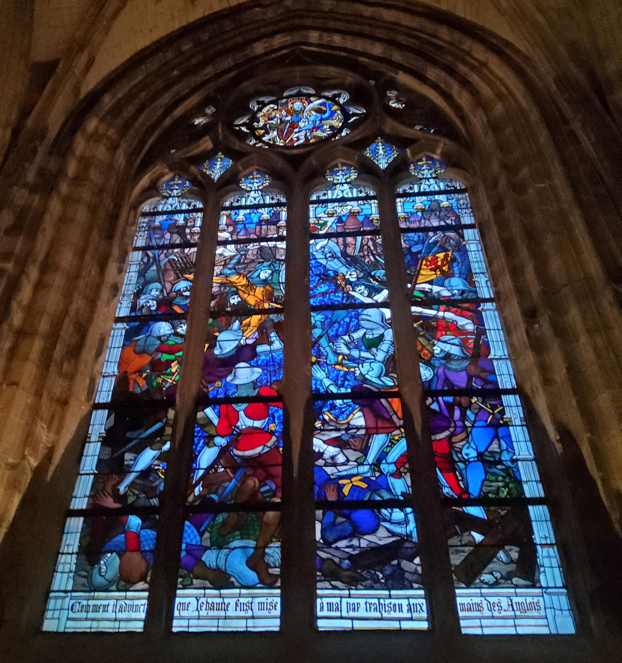 Les Vitraux - Cathédrale Sainte-Croix 