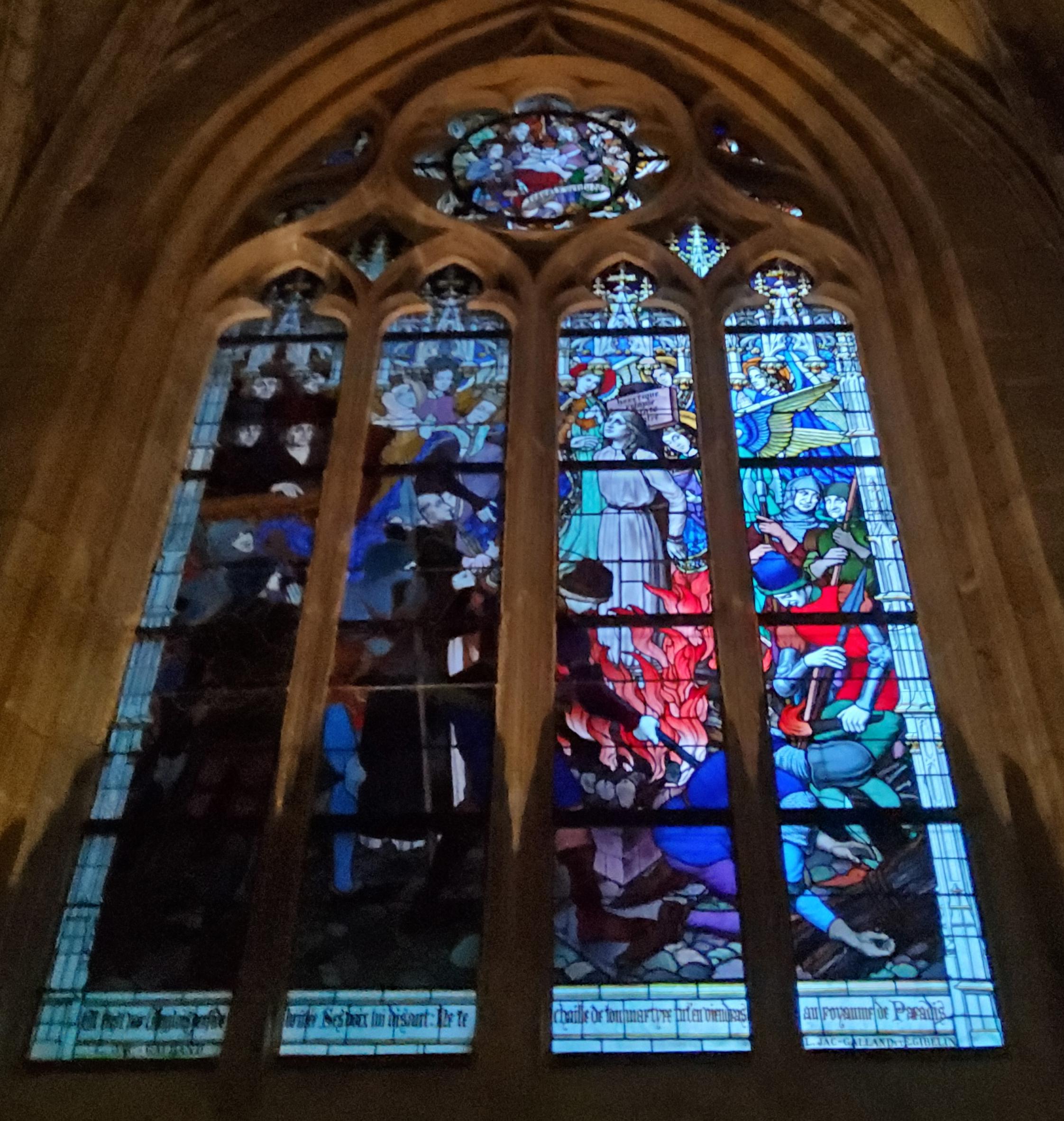 Les Vitraux - Cathédrale Sainte-Croix 