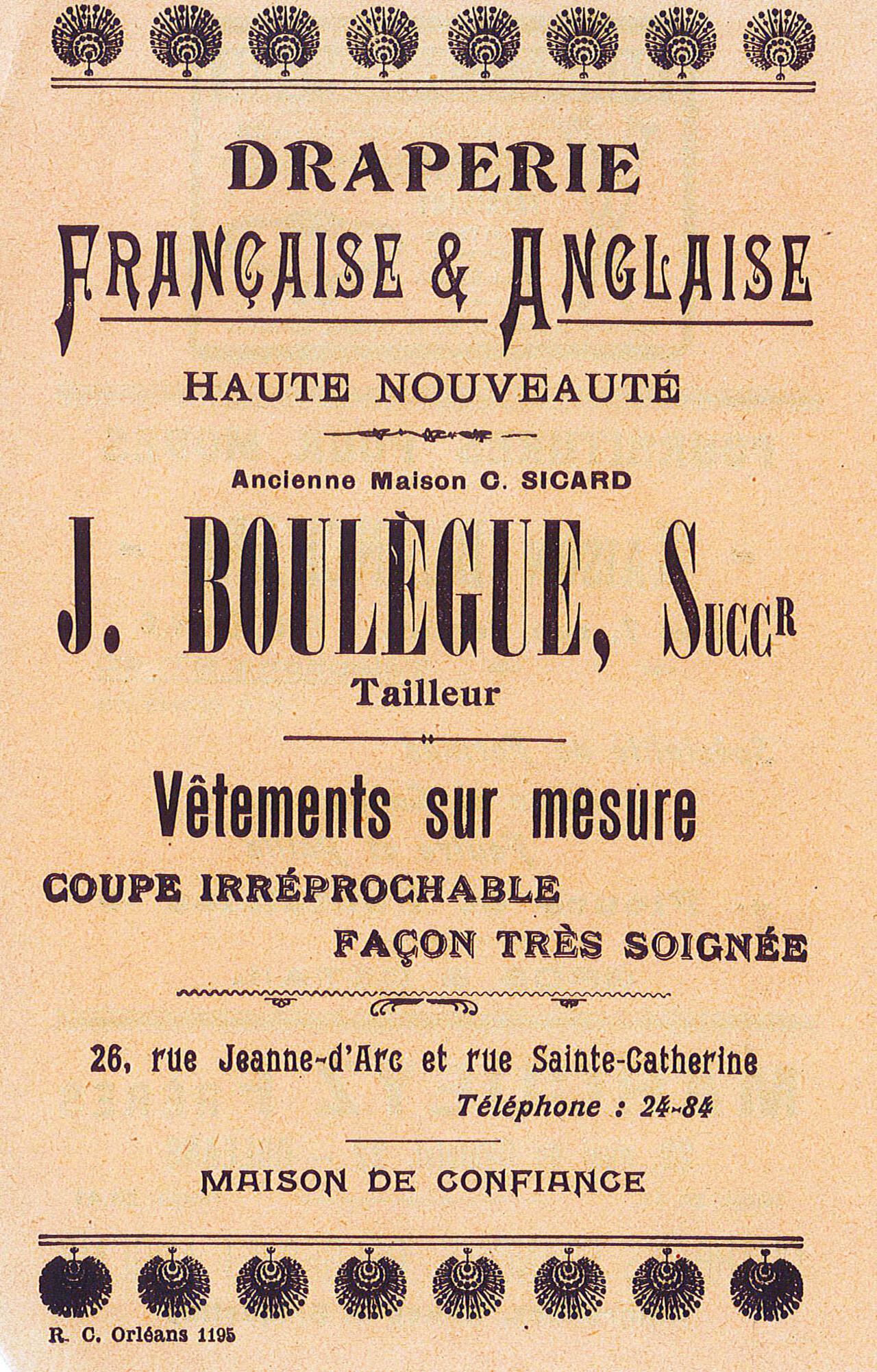 Rue Jeanne d'Arc à Orléans (39)