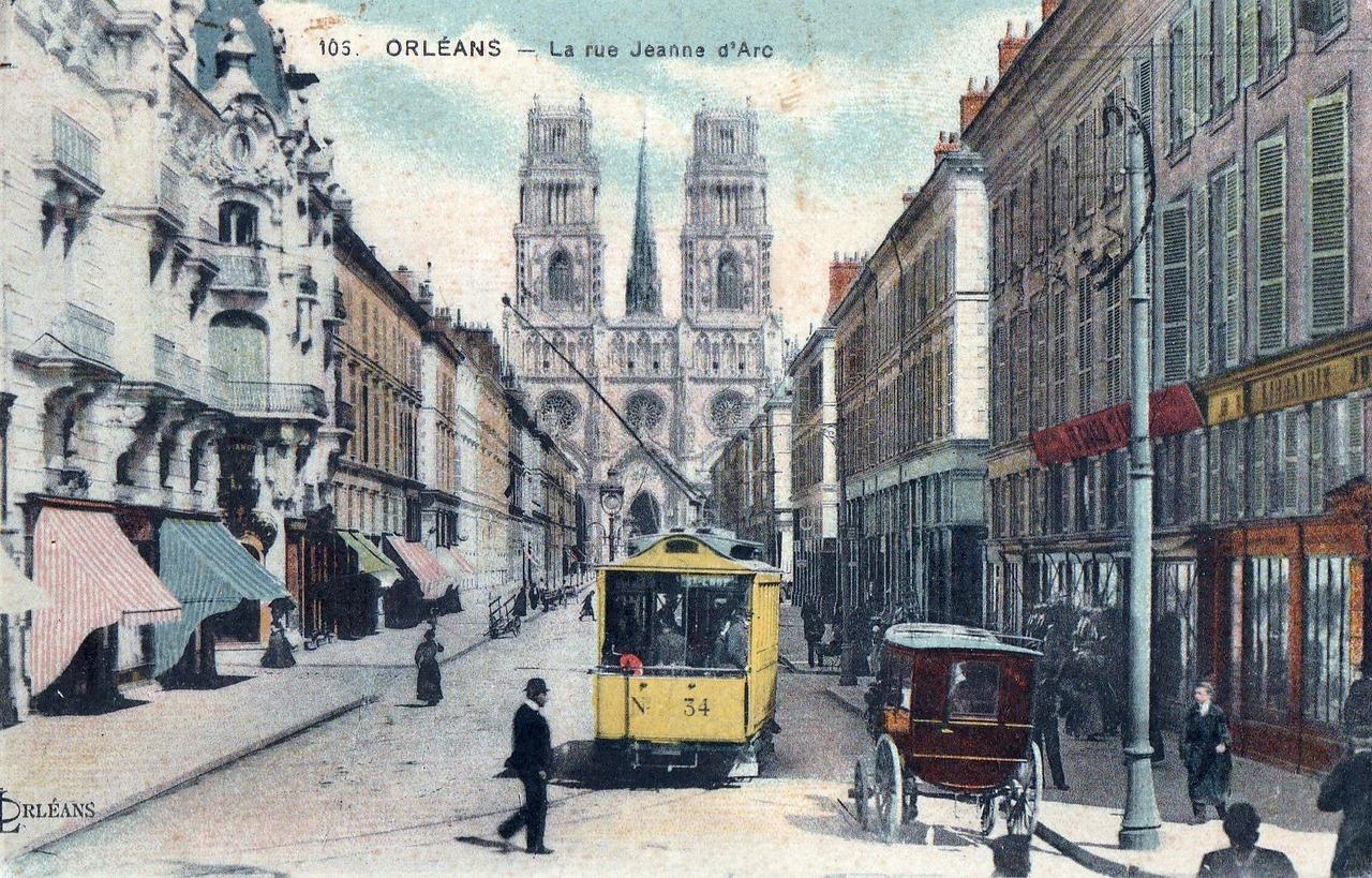 Rue Jeanne d'Arc à Orléans (54)