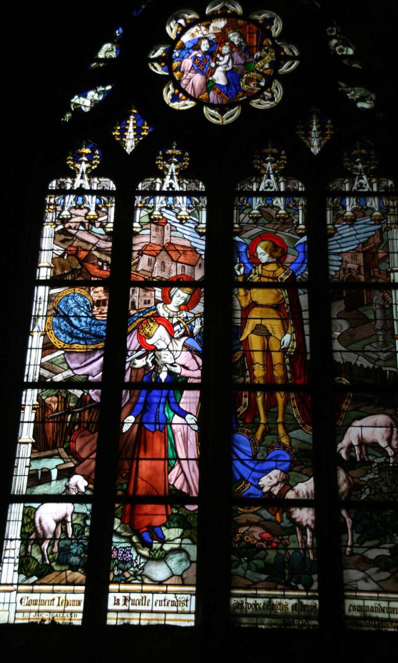 Les Vitraux - Cathédrale Sainte-Croix 