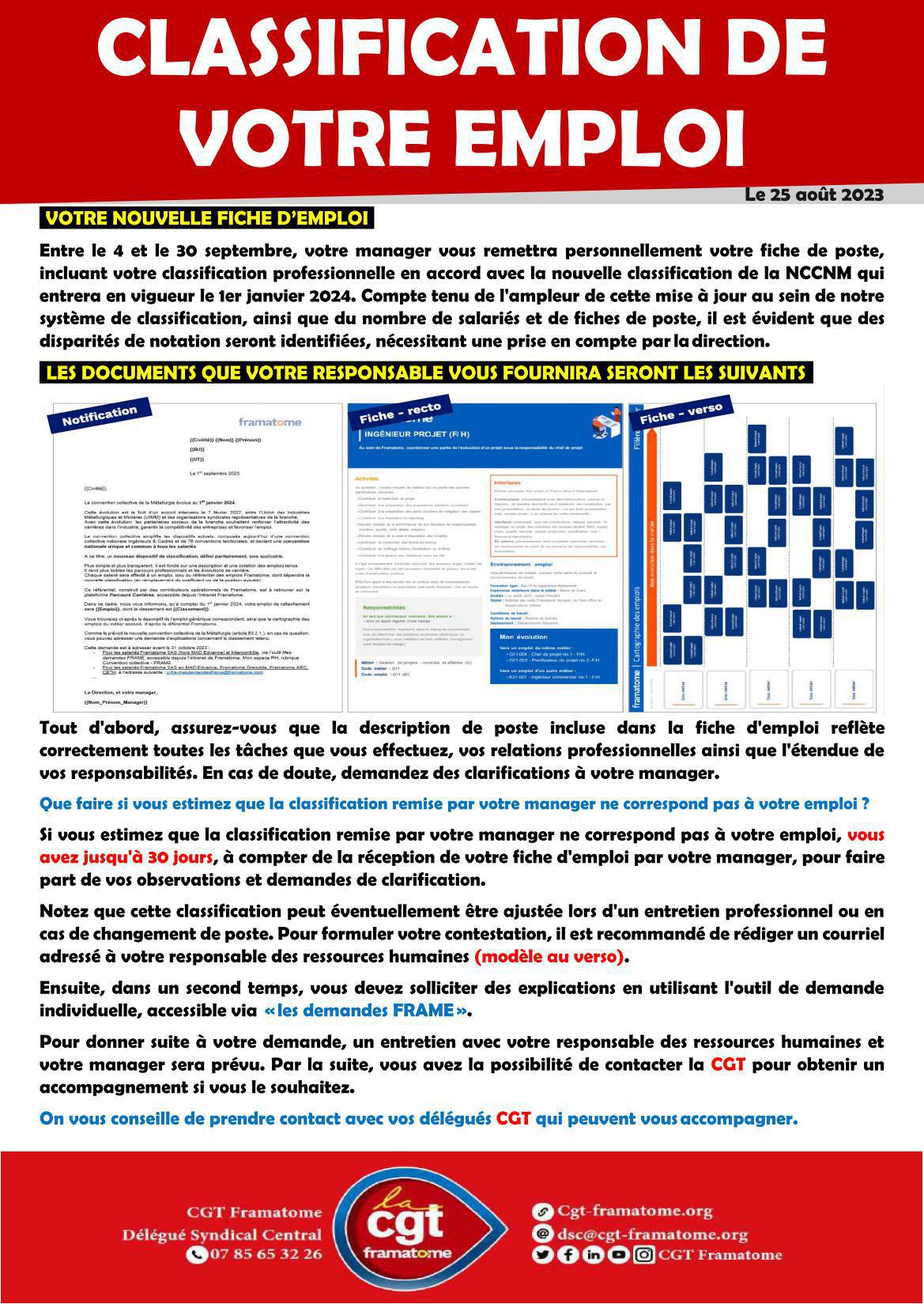 Cotation des emplois dans FRAME : mode d’emploi