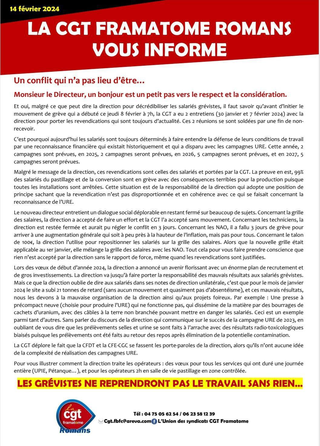Un conflit qui n'a pas lieu d'être !