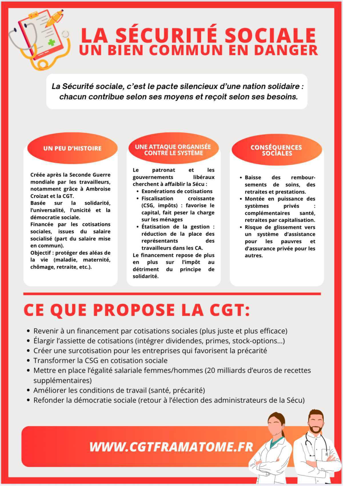 La sécurité sociale est notre bien commun 