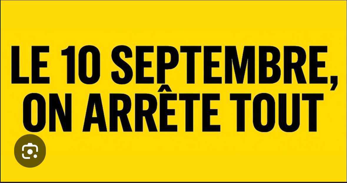 Appelle à la grève générale le 10 Septembre 2025 ✊