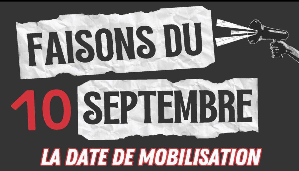 📢 En grève le 10 Septembre !