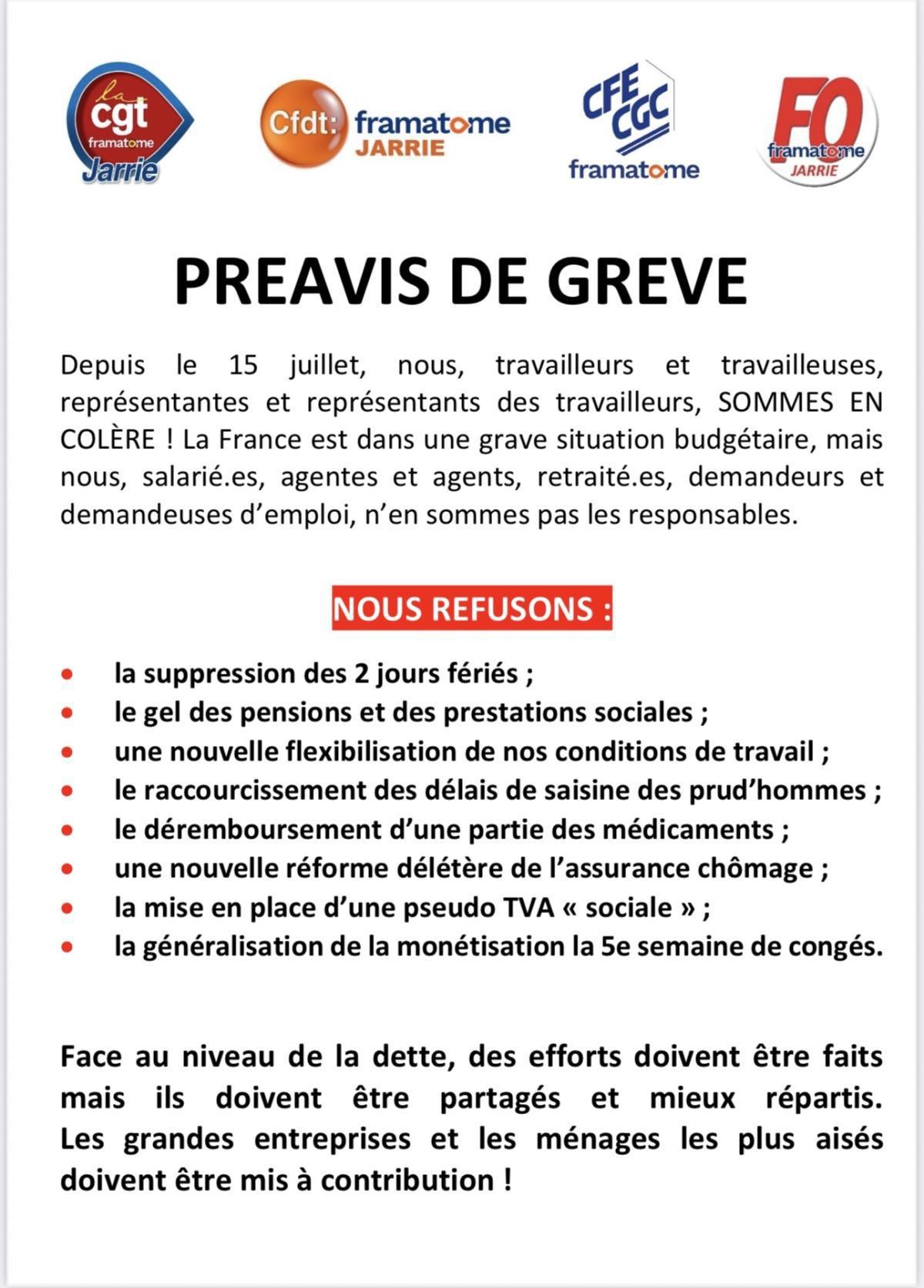 ✊🔥 EN GRÈVE POUR GAGNER, LE 18 SEPTEMBRE !