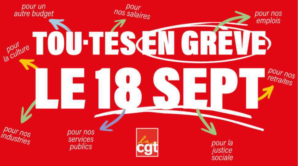 Mobilisation historique : préparons le 18 septembre !