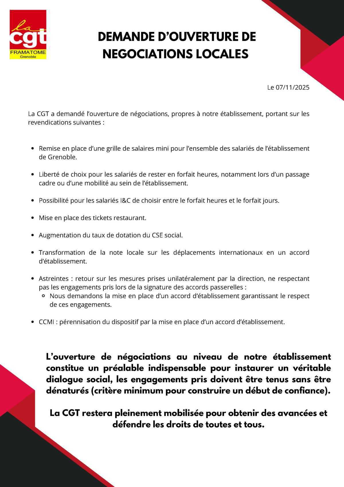 Compte rendu CGT du CSEC du 20/11/2025