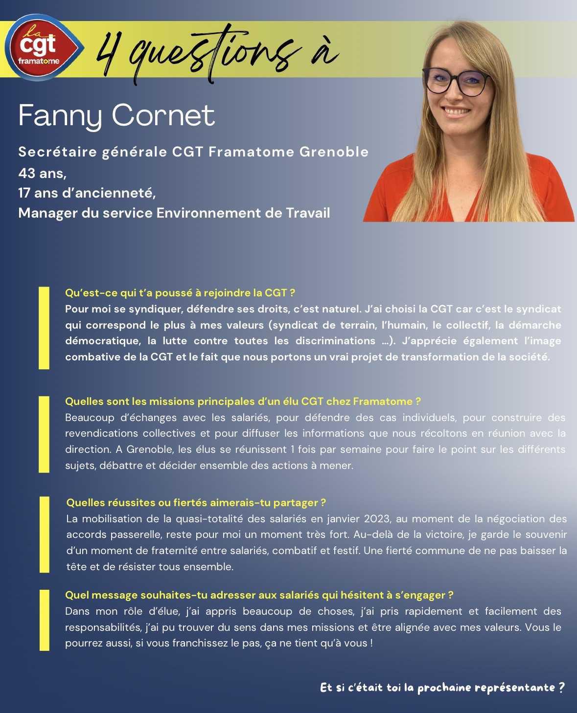 🎤 L’interview de nos militants CGT Framatome 