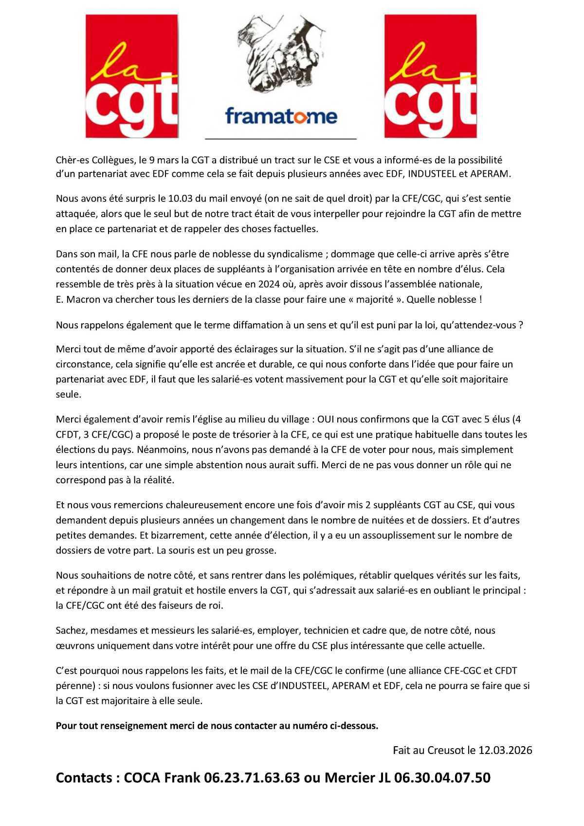 📣 Droit de réponse 📣 Droit de réponse