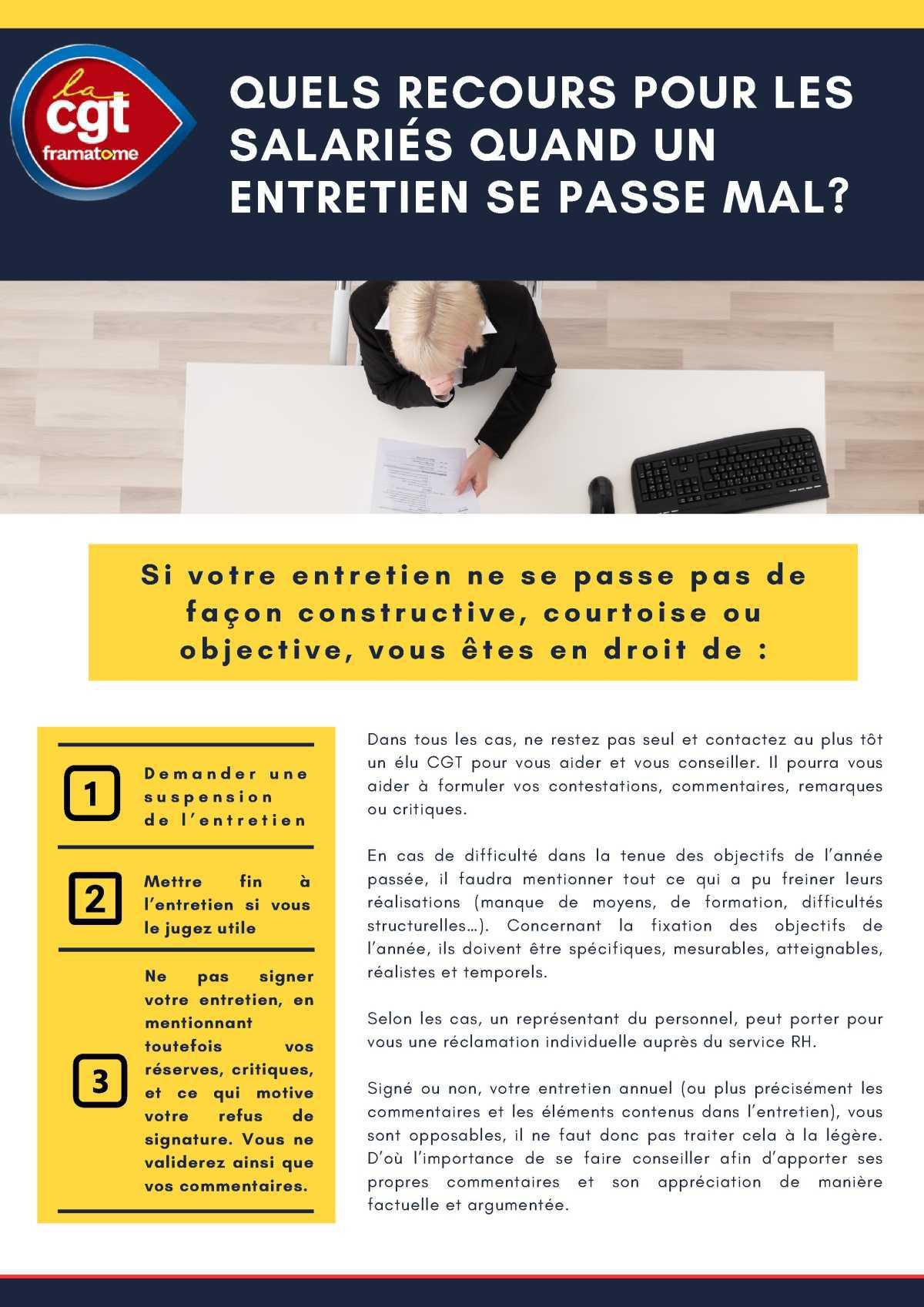 📝Entretien annuel : quel recours en cas de désaccord ? 📝Entretien annuel : quel recours en cas de désaccord ?