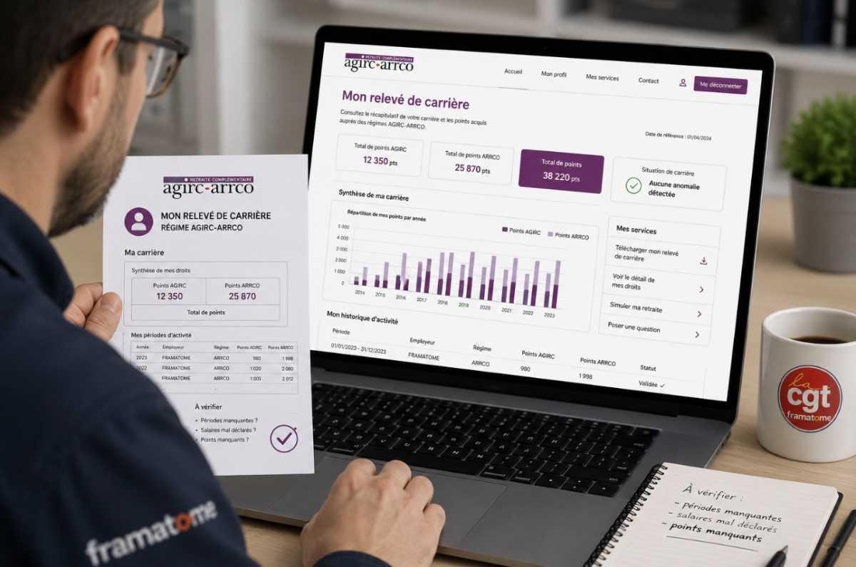 AGIRC-ARRCO : vérifiez votre carrière, protégez vos droits retraite