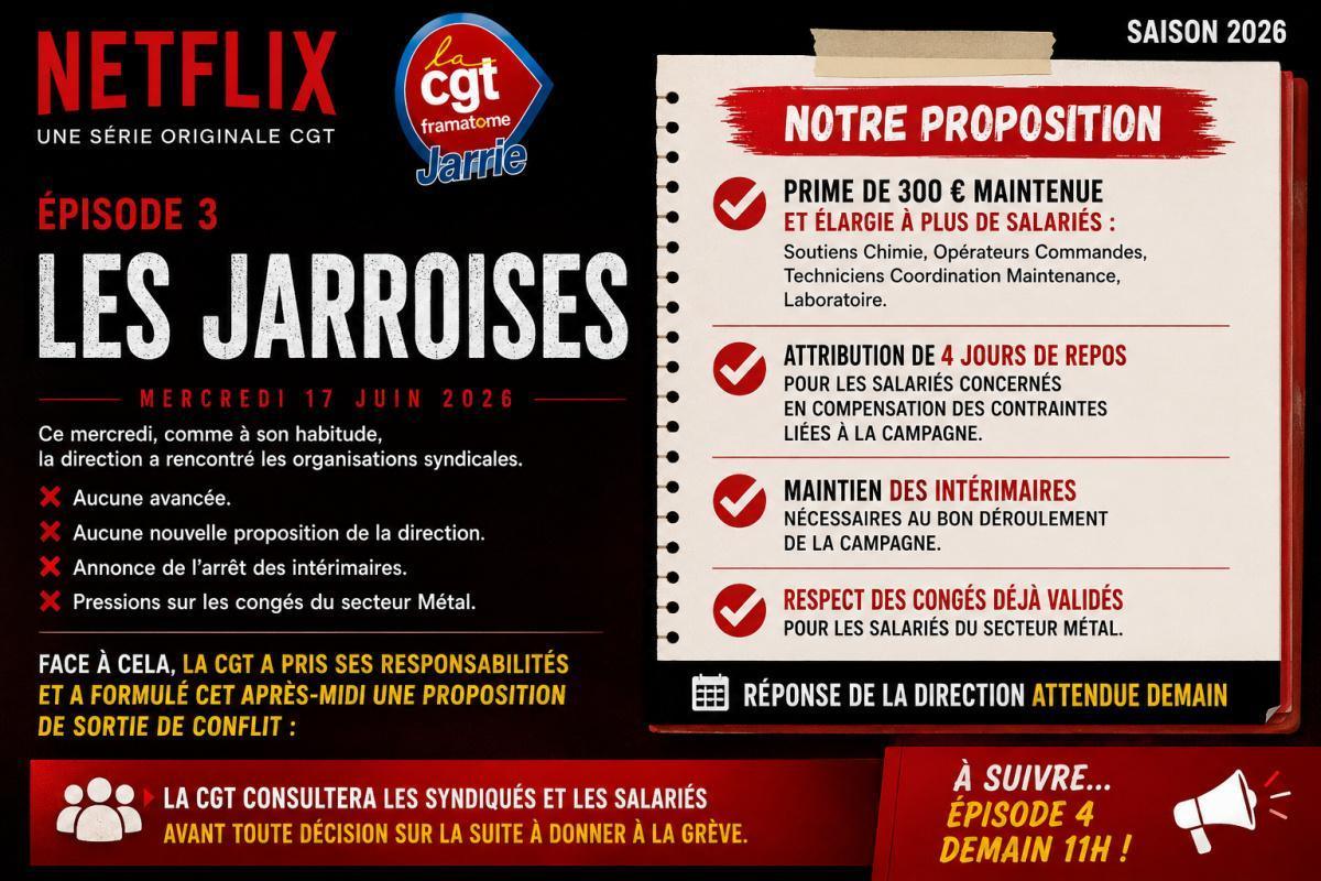 🎬 ÉPISODE 3 : La CGT propose✊