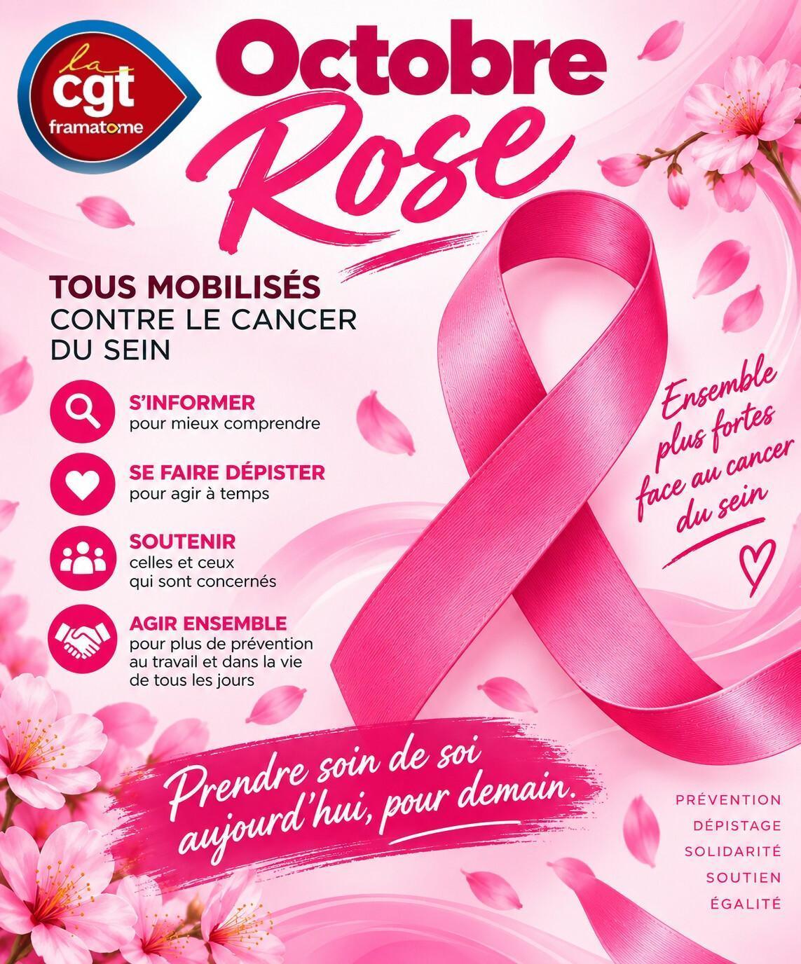🎀 OCTOBRE ROSE | Ensemble, mobilisons-nous contre le cancer du sein 🎀 OCTOBRE ROSE | Ensemble, mobilisons-nous contre le cancer du sein