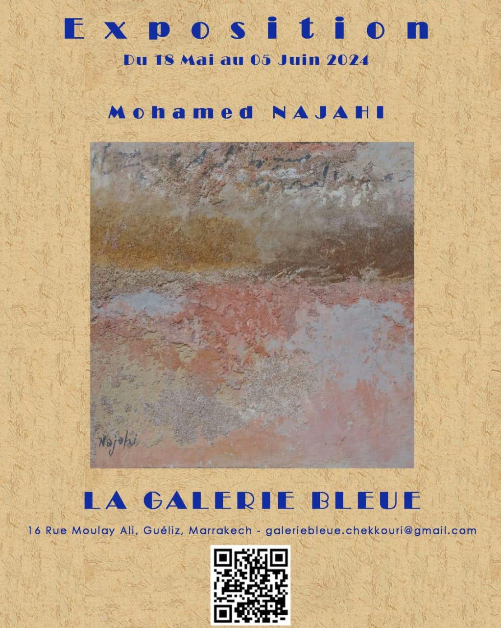 الرواق الأزرق يفتح ابوابه بمعرض للفنان التشكيلي محمد النجاحي الرواق الأزرق يفتح ابوابه بمعرض للفنان التشكيلي محمد النجاحي