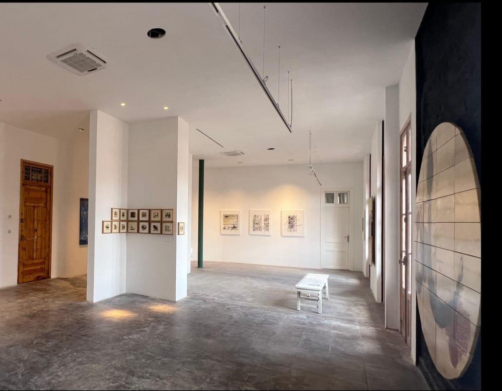 La lettre hypostasiée à la galerie Habib Kibari à Marrakech La lettre hypostasiée à la galerie Habib Kibari à Marrakech