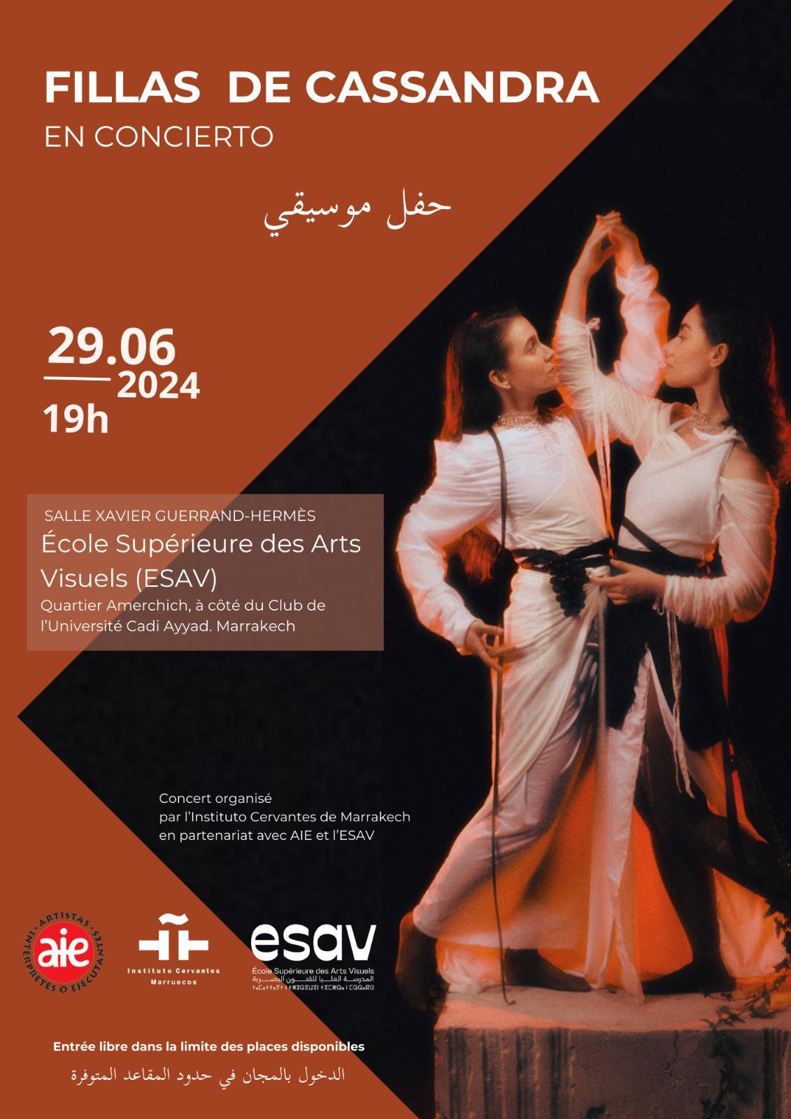 Concert Fillas de Cassandra à l'ESAV