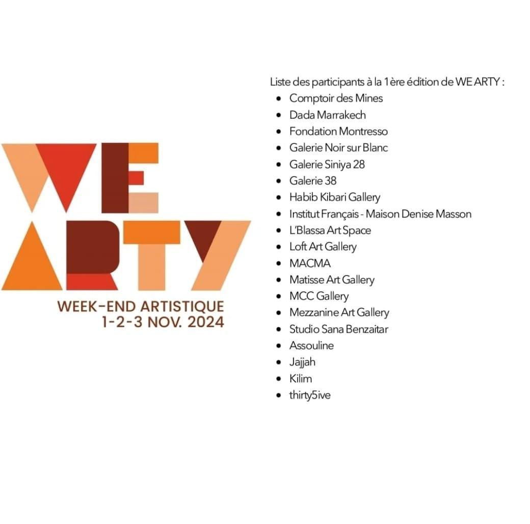 1ère édition de We Arty 2024 à Marrakech