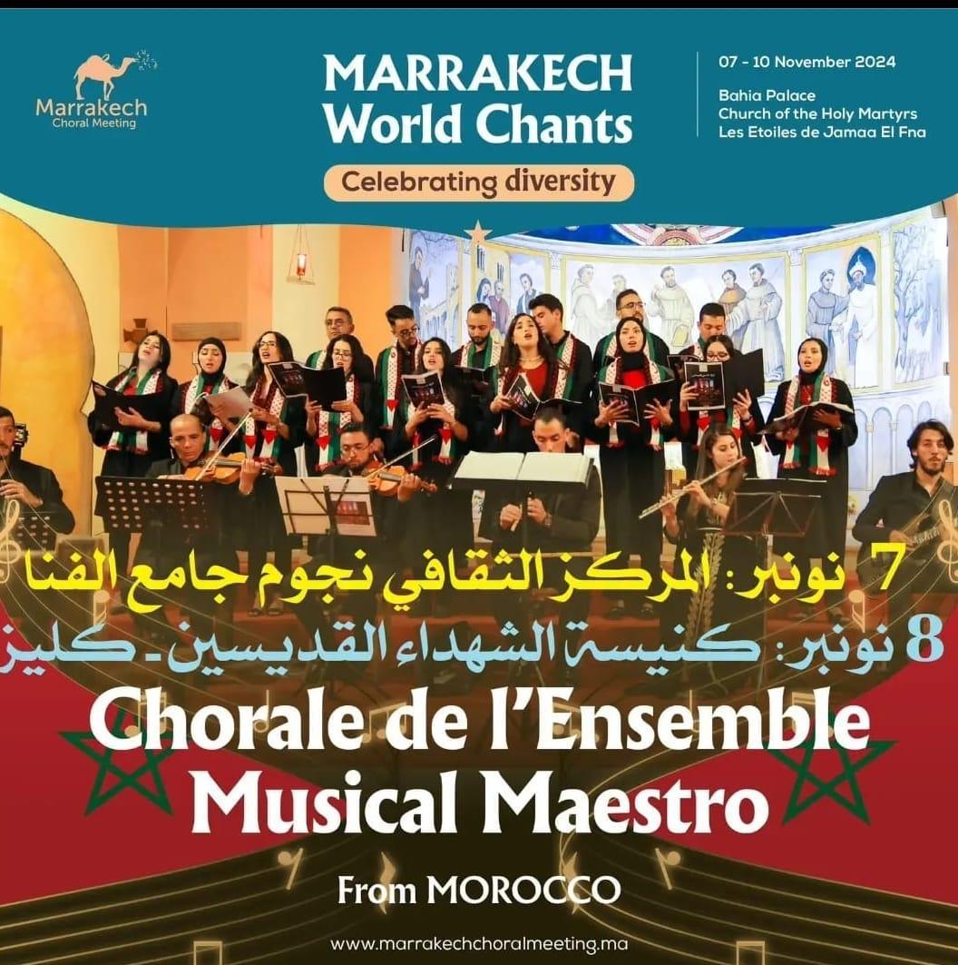 2ème édition de Marrakech World Chants à Marrakech