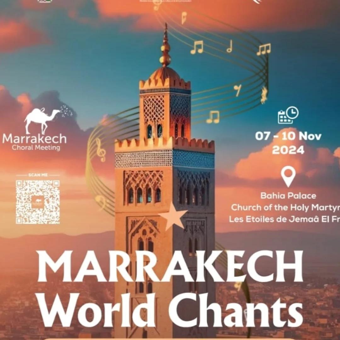2ème édition de Marrakech World Chants à Marrakech 2ème édition de Marrakech World Chants à Marrakech