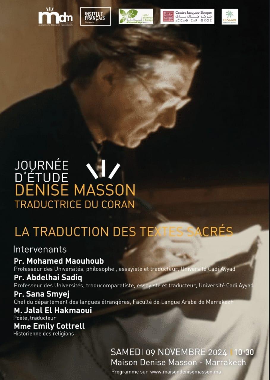 Hommage à Denise Masson à Marrakech