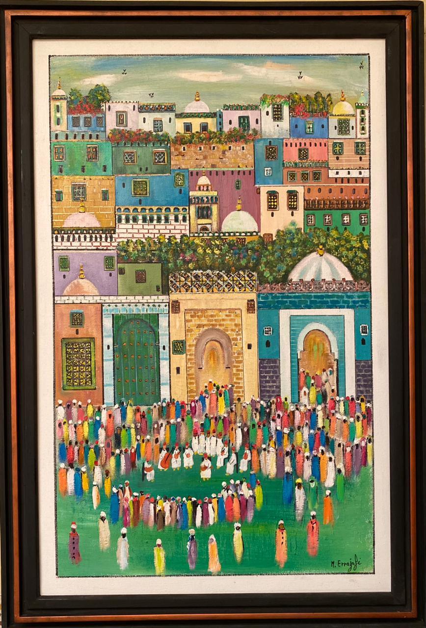 Exposition de Mohamed Errajifi : "Cette architecture enchanteresse m’habite" à Dar Chérifa Exposition de Mohamed Errajifi : "Cette architecture enchanteresse m’habite" à Dar Chérifa