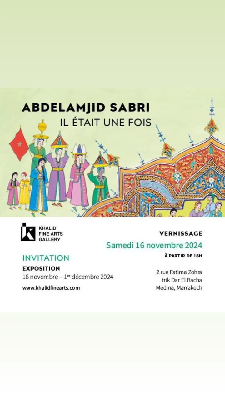 Sabri le peintre conteur expose à la KhalidFine Arts Gallery Sabri le peintre conteur expose à la KhalidFine Arts Gallery