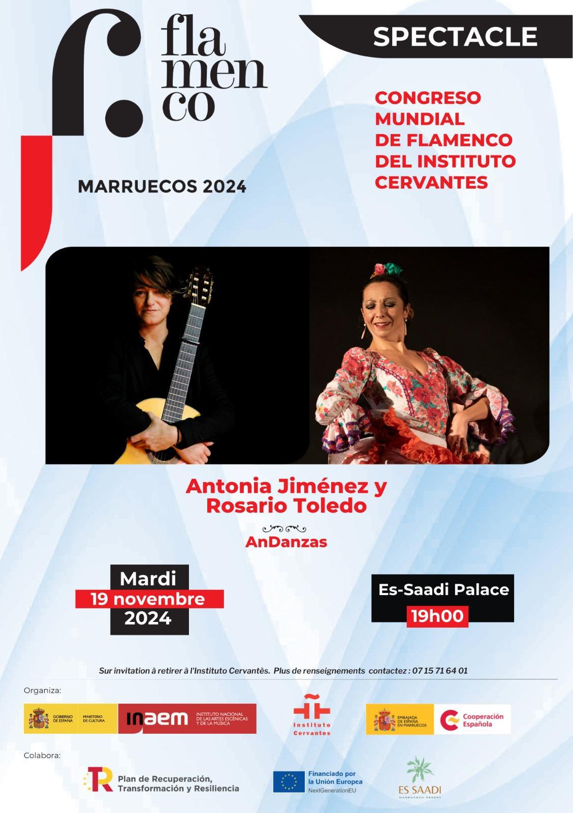 Le duo AnDanzas de Flamenco se présentera au Palace Es Saadi 