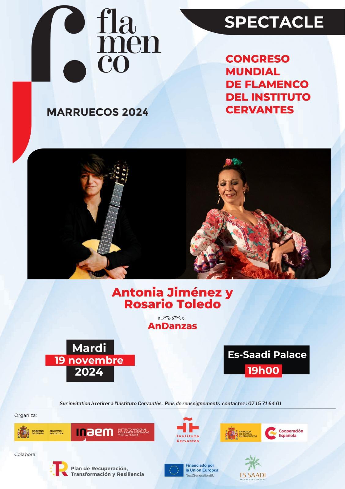 Le duo AnDanzas de Flamenco se présentera au Palace Es Saadi  Le duo AnDanzas de Flamenco se présentera au Palace Es Saadi