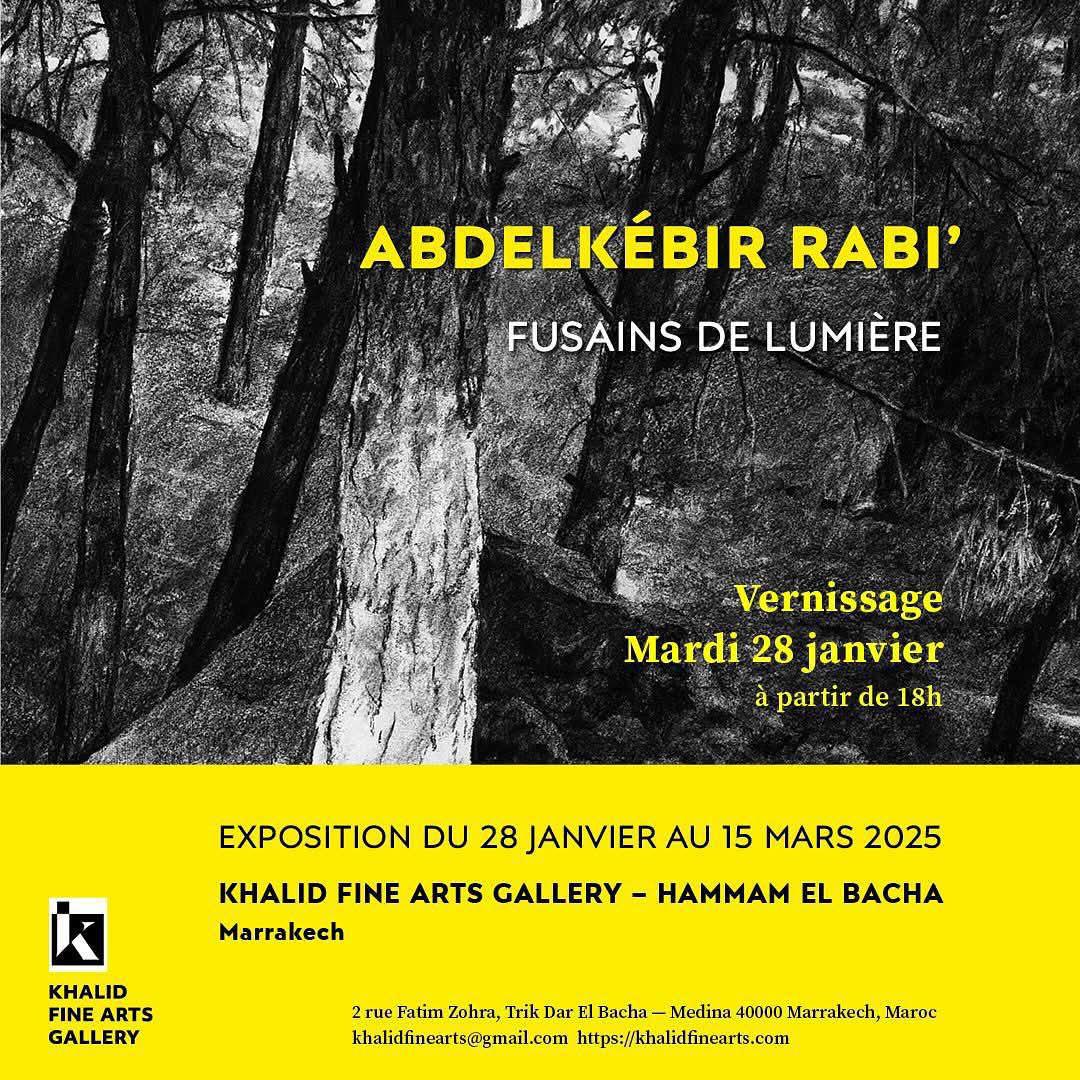 Les grands fusains de Boulemane de Abdelkebir Rabi' Les grands fusains de Boulemane de Abdelkebir Rabi'