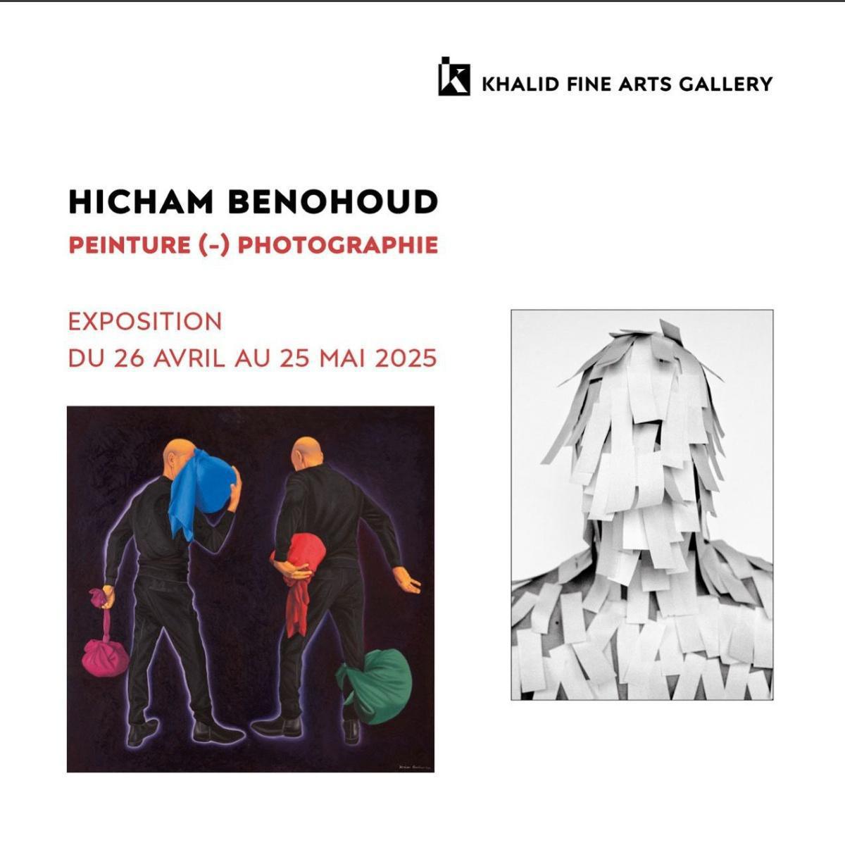 Hicham Benohoud en rétrospective à Khalidfinearts gallery à Marrakech