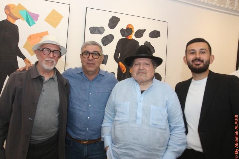 Hicham Benohoud en rétrospective à Khalidfinearts gallery à Marrakech