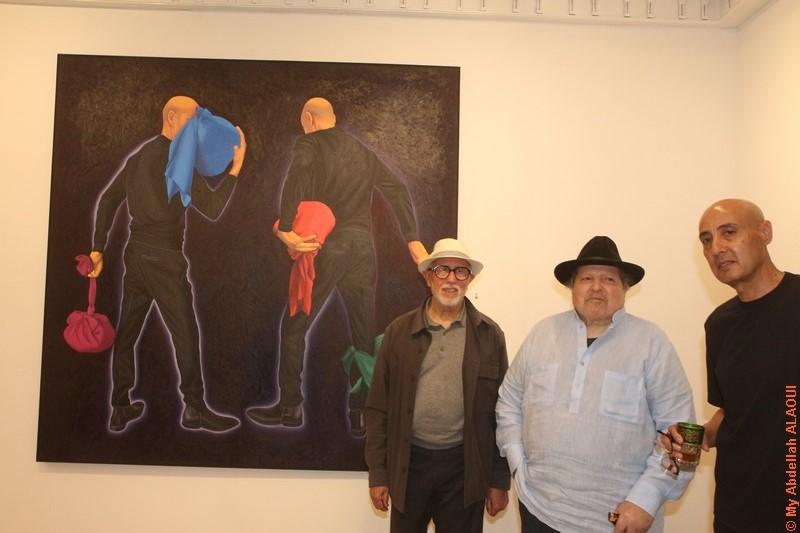 Hicham Benohoud en rétrospective à Khalidfinearts gallery à Marrakech