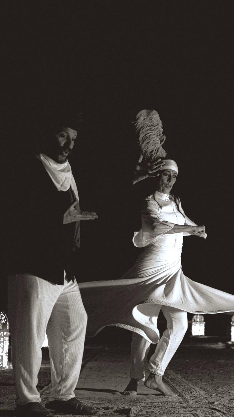 La chorégraphe espagnole Nirtan présente un spectacle soufi à Marrakech La chorégraphe espagnole Nirtan présente un spectacle soufi à Marrakech