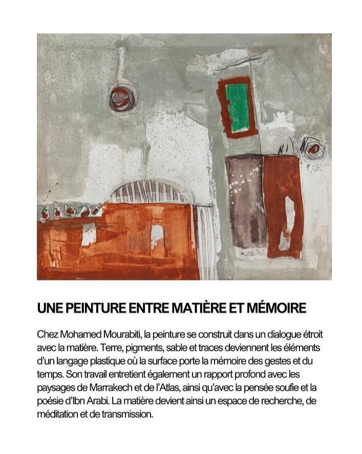 MOHAMED MOURABITI LA RÉTROSPECTIVE // SOON À LA GALERIE 38