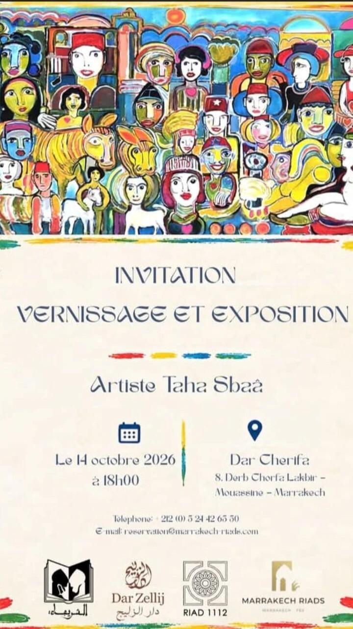 Taha Saboa — La mémoire en couleurs, de Bagdad à Marrakech : l’Orient réinventé dans le tumulte du monde contemporain