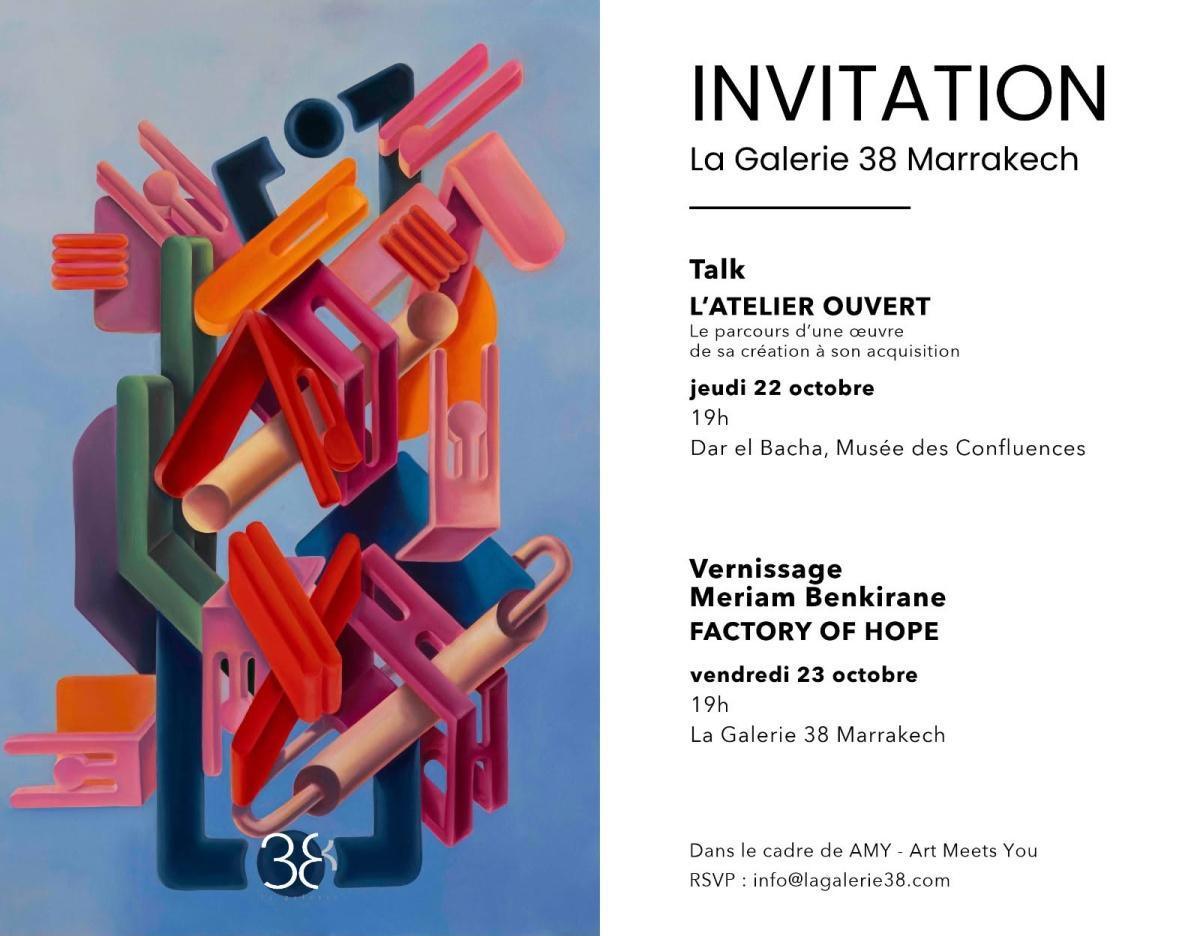 *LA GALERIE 38 PENDANT AMY – ART MEETS YOU*