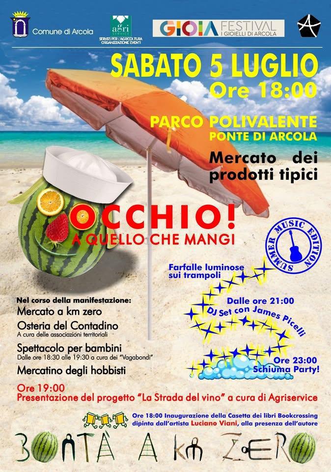 Mercato dei prodotti tipici - Occhio! a quello che mangi (inizio ore 18:00)