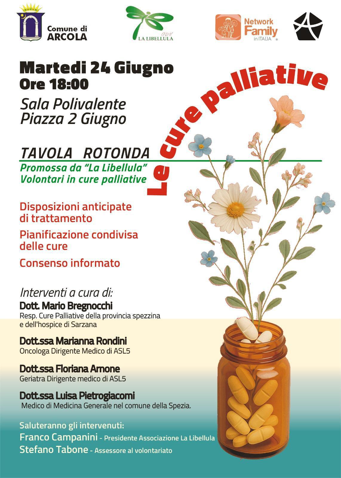 Tavola Rotonda - Le cure palliative (inizio ore 18.00)