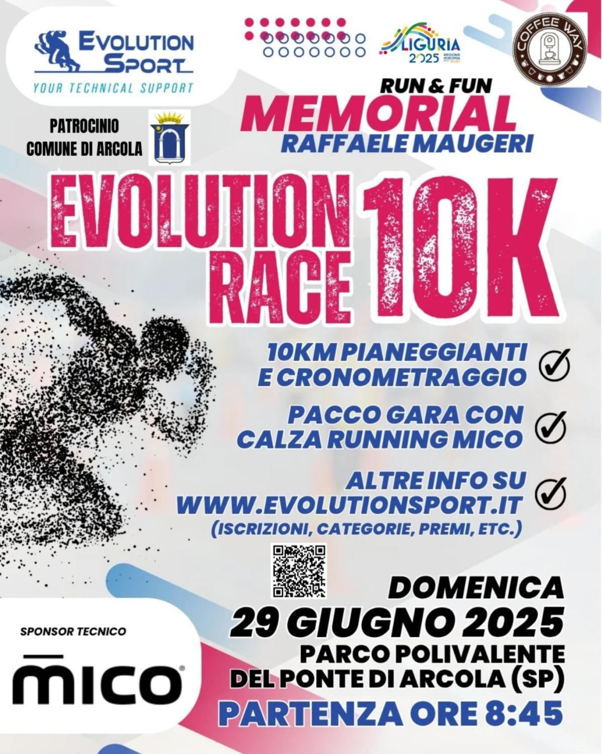 Evolution Race 10K (partenza ore 08:45)