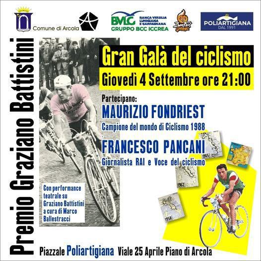 Gran Galà del Ciclismo - Seconda Edizione (inizio ore 21:00)