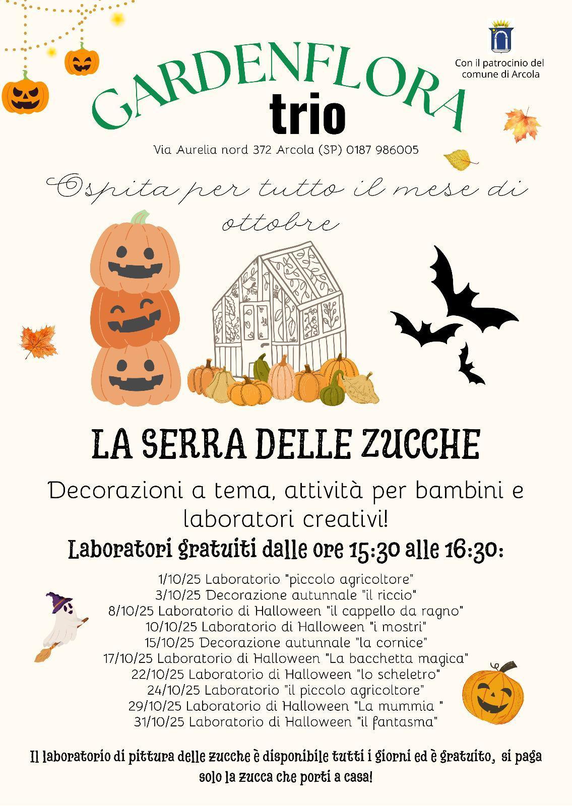 La Serra delle Zucche - Laboratorio di Halloween "La mummia" (dalle ore 15.30)