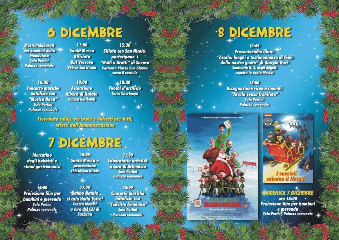 Babbo Natale si cala dalla Torre! a cura del CAI di Sarzana (inizio ore 17.00)