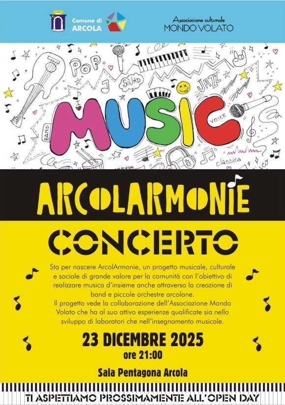 Music - ArcolArmonie - Concerto (inizio ore 21.00)