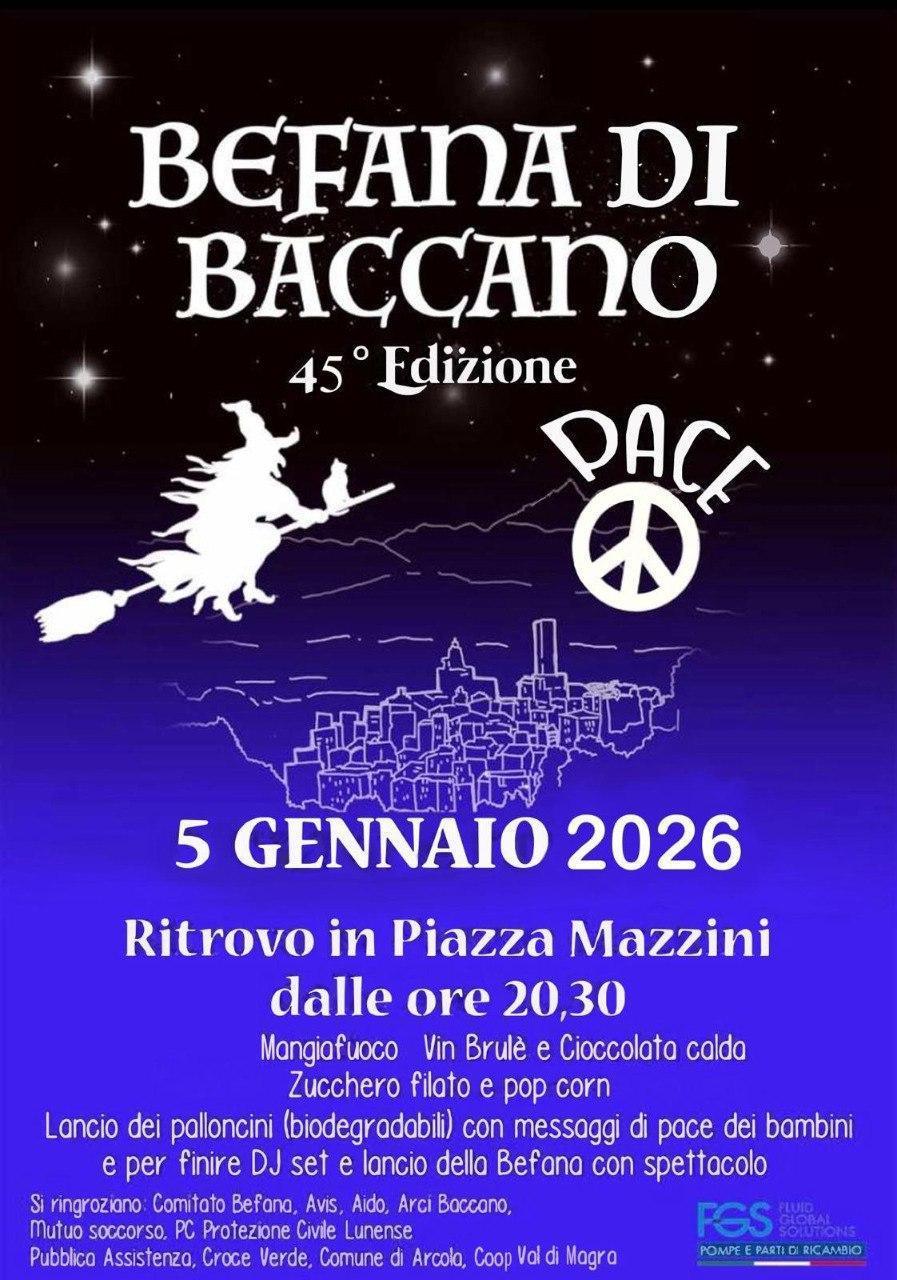 Befana di Baccano - 45^ Edizione (dalle ore 20:30)