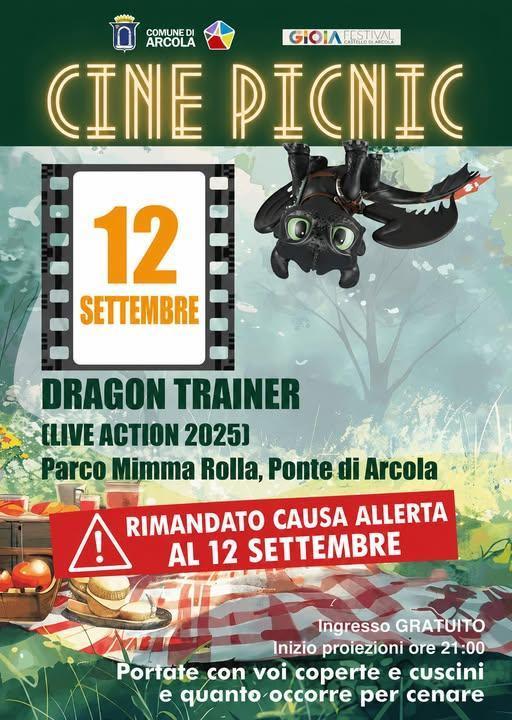 Dragon Trainer (Inizio proiezione ore 21.00)