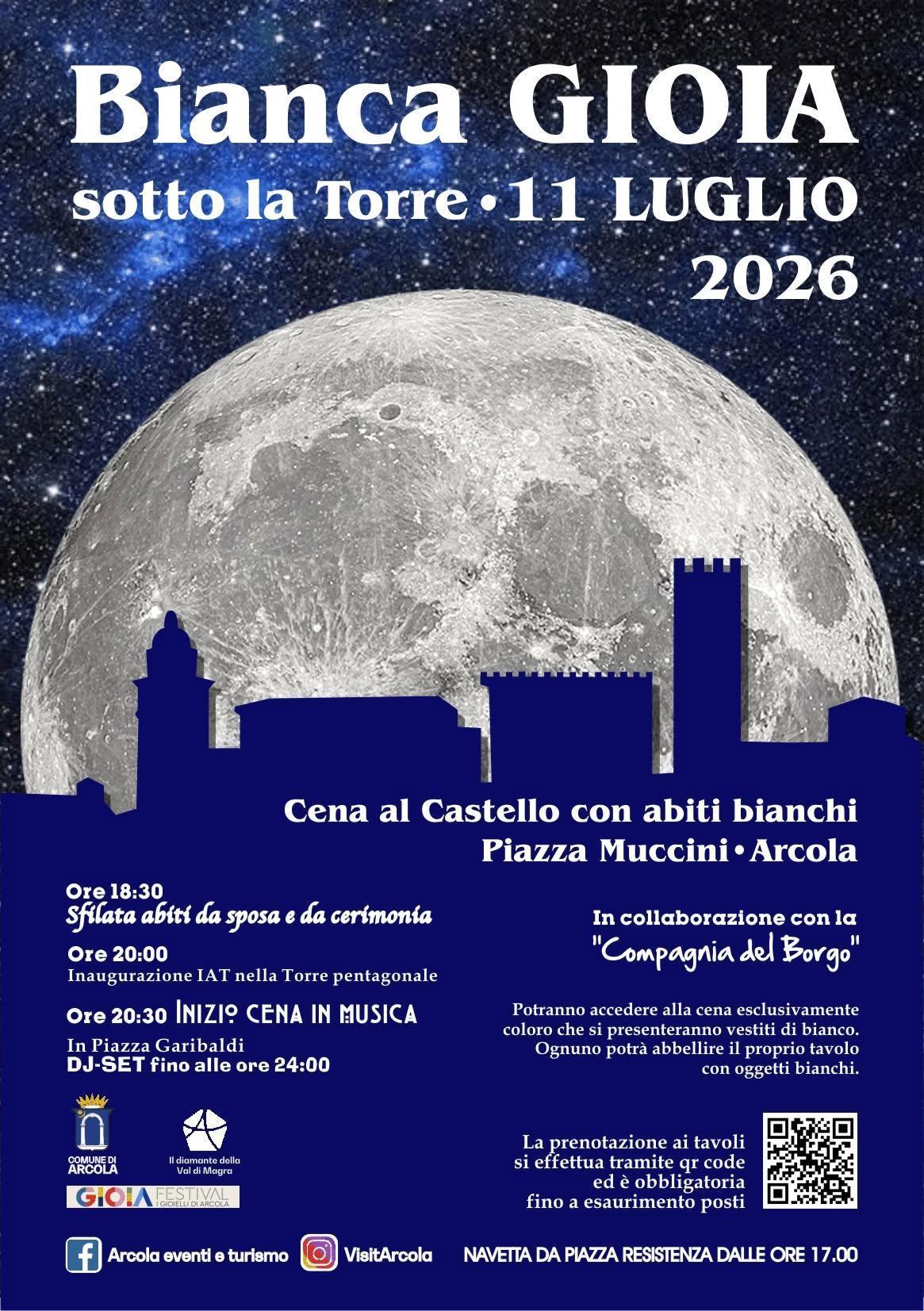 Bianca Gioia sotto la Torre (Inizio ore 18.30)