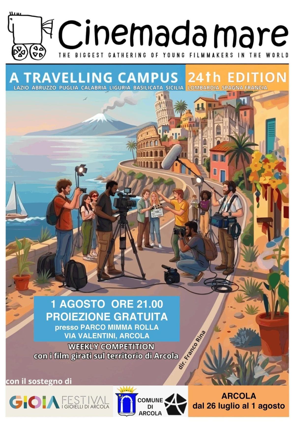 Proiezione gratuita film girati sul territorio di Arcola (Inizio ore 21.00)